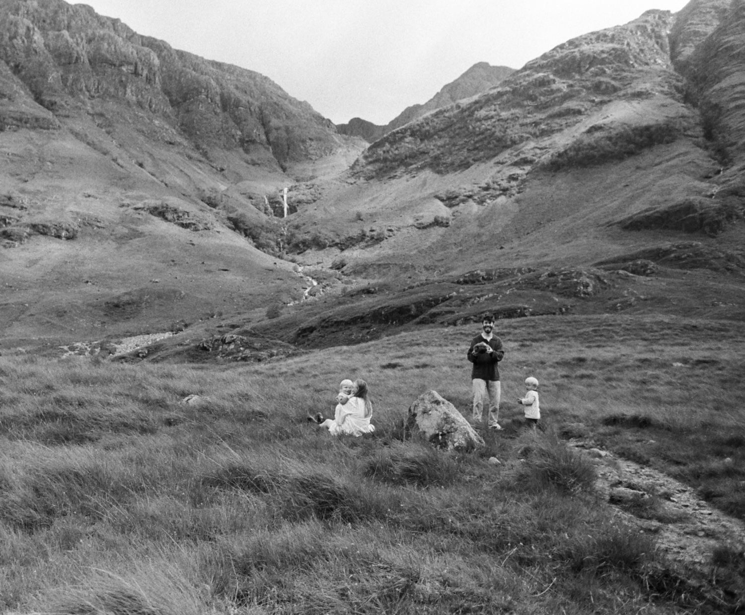 The Houe Family in Glencoe